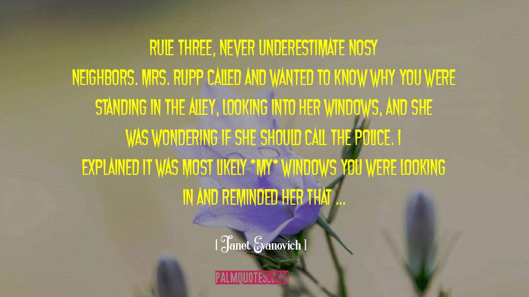 Nosy quotes by Janet Evanovich