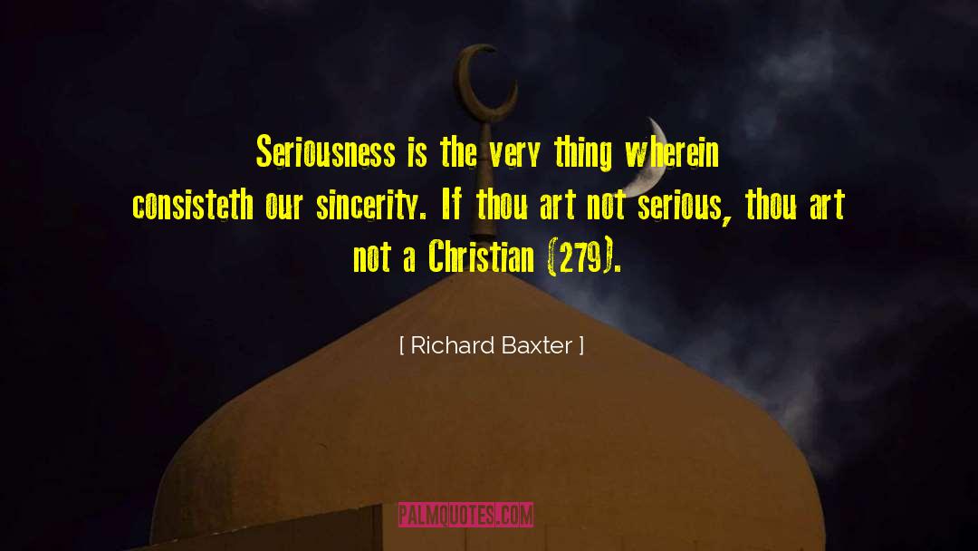 Not A Competition quotes by Richard Baxter