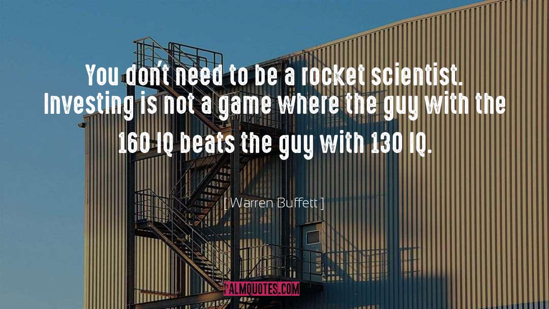 Not A Game quotes by Warren Buffett
