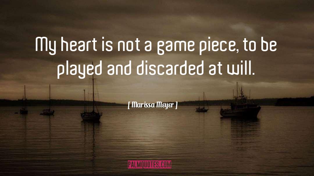 Not A Game quotes by Marissa Meyer