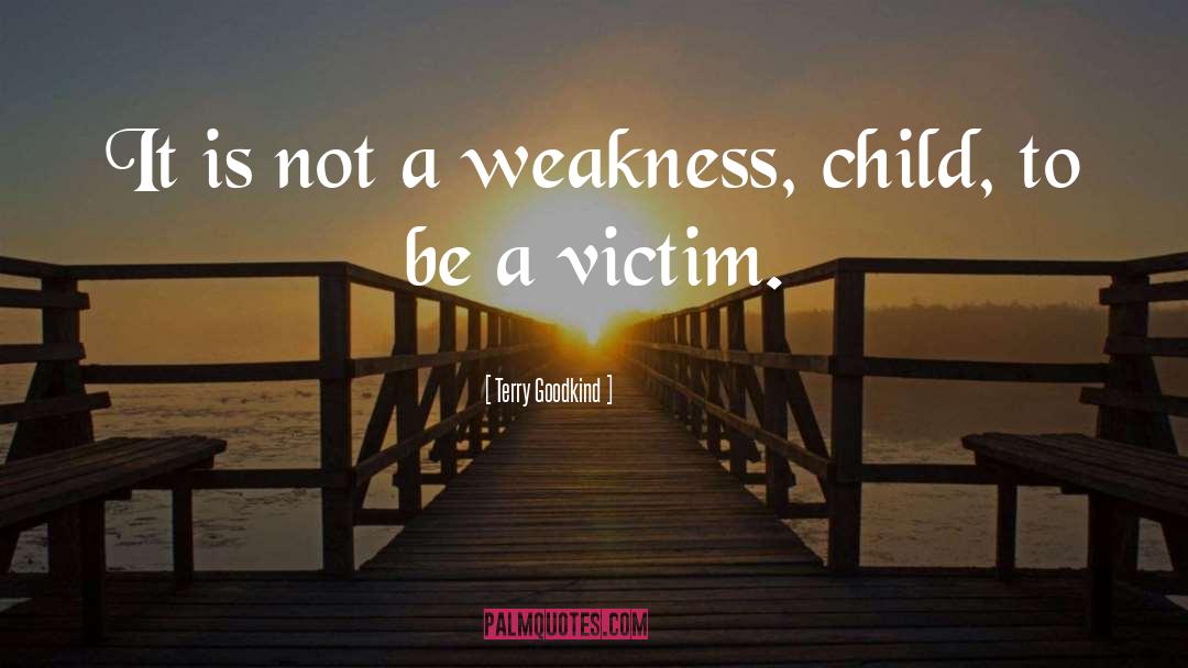 Not A Weakness quotes by Terry Goodkind