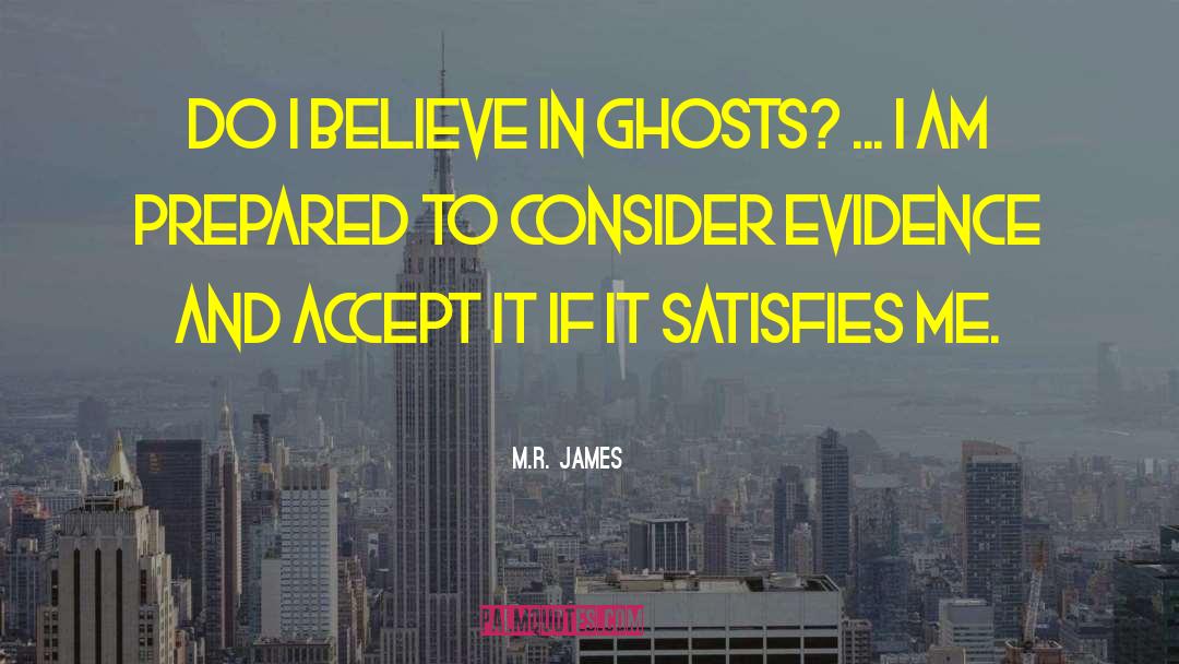 Not Accepting Me quotes by M.R. James