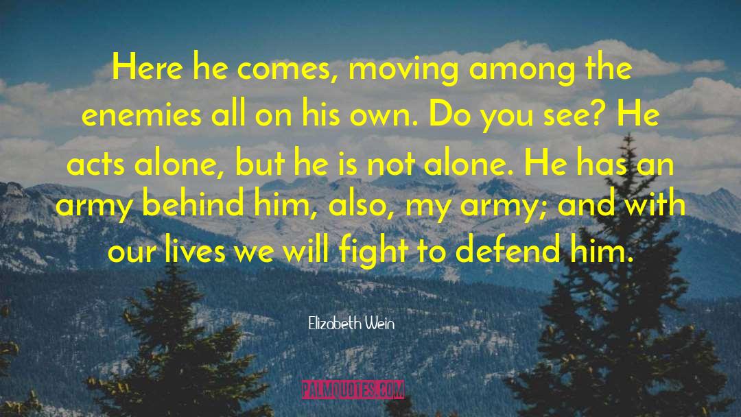 Not Alone quotes by Elizabeth Wein