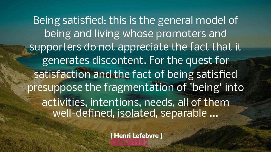 Not Being Defined By Your Job quotes by Henri Lefebvre