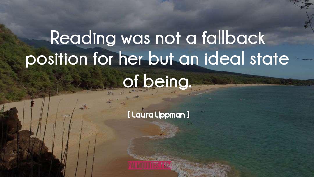 Not Being Perfect quotes by Laura Lippman