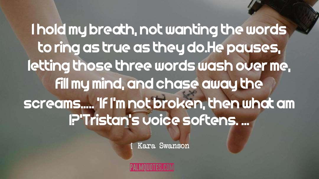 Not Broken quotes by Kara Swanson