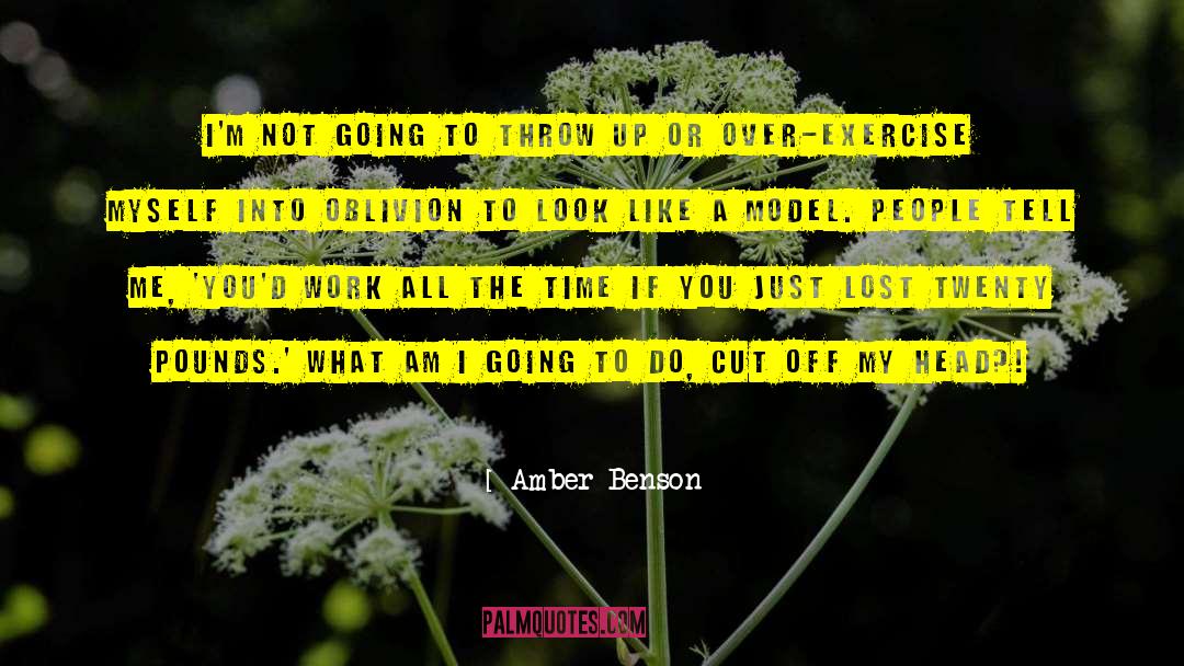 Not Cutting Yourself quotes by Amber Benson