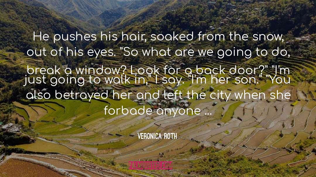 Not Doing What You Say quotes by Veronica Roth