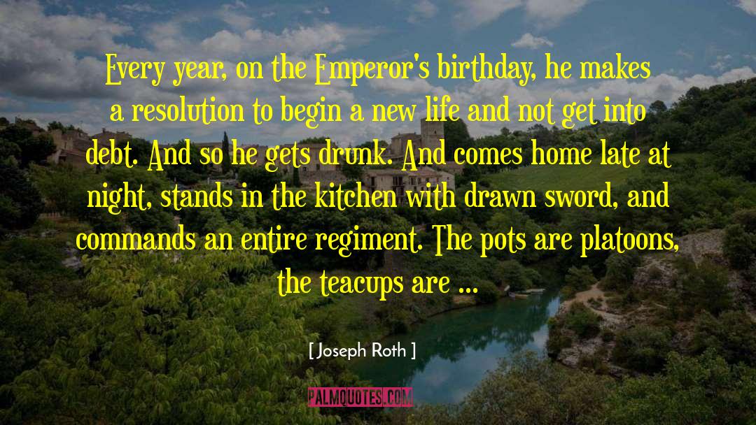 Not Drawn Into Thought quotes by Joseph Roth