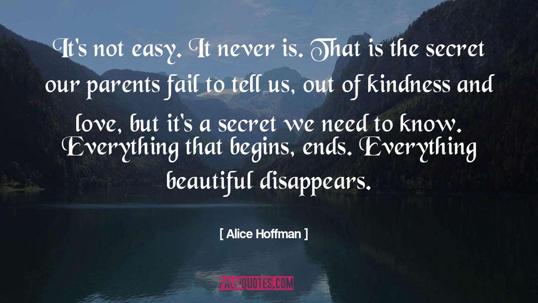 Not Easy quotes by Alice Hoffman