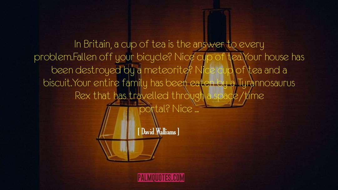 Not Everyones Cup Of Tea quotes by David Walliams