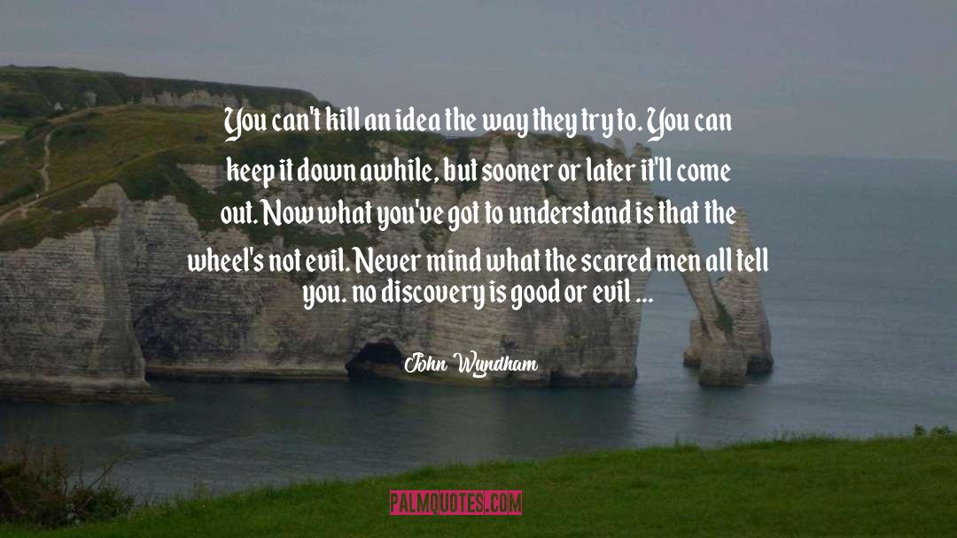 Not Evil quotes by John Wyndham