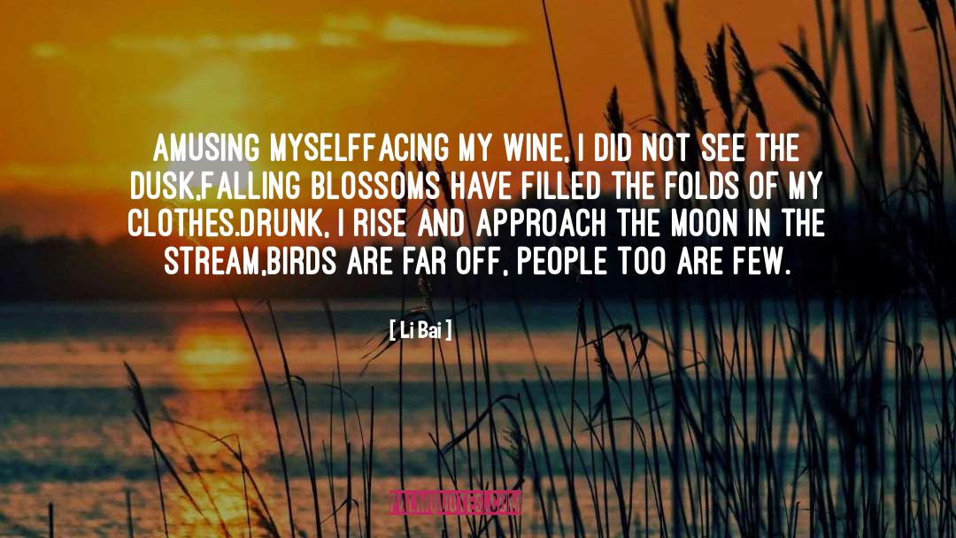 Not Falling In Love quotes by Li Bai