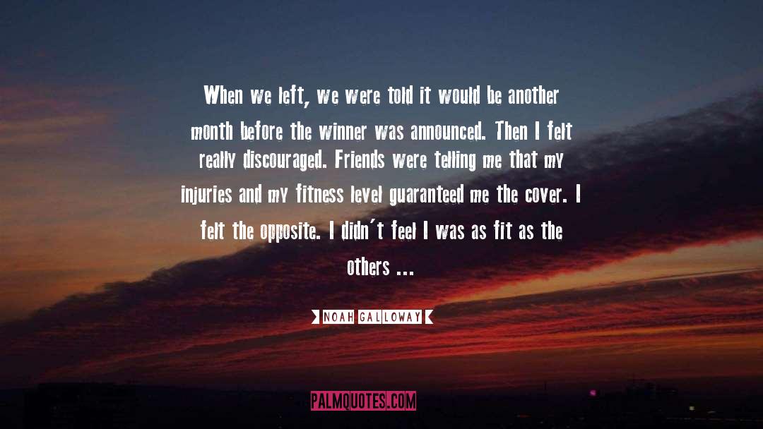 Not Family By Blood quotes by Noah Galloway