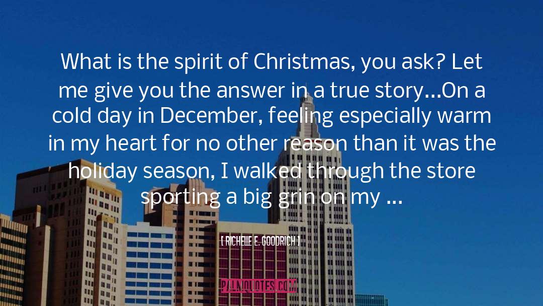Not Feeling The Holiday Spirit quotes by Richelle E. Goodrich