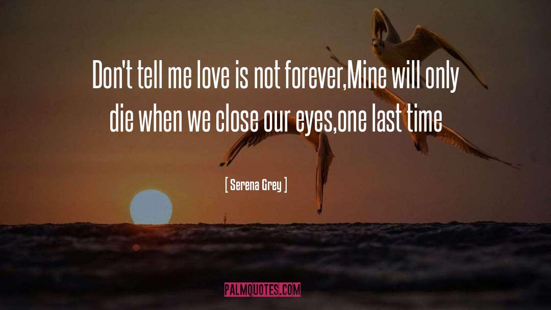 Not Forever quotes by Serena Grey