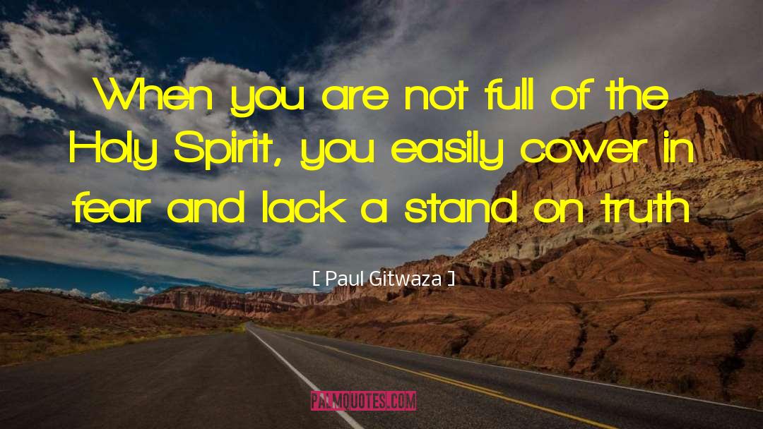 Not Full quotes by Paul Gitwaza