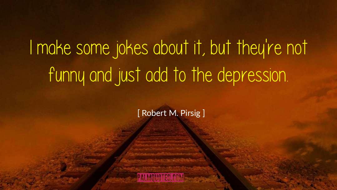 Not Funny quotes by Robert M. Pirsig