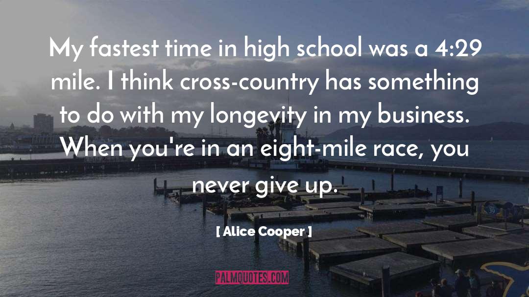 Not Giving Up quotes by Alice Cooper