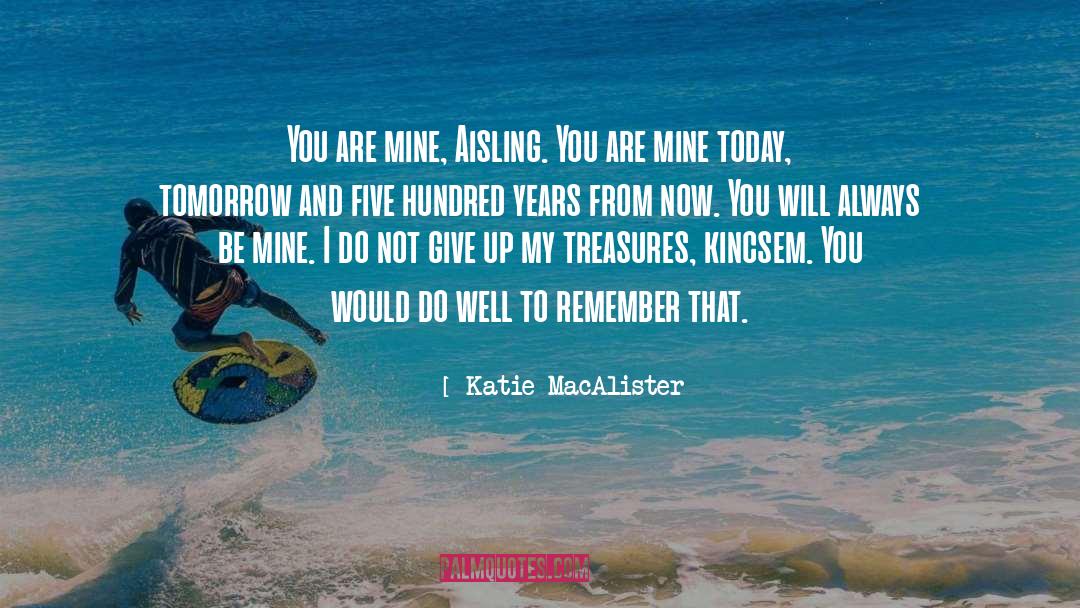 Not Giving Up quotes by Katie MacAlister