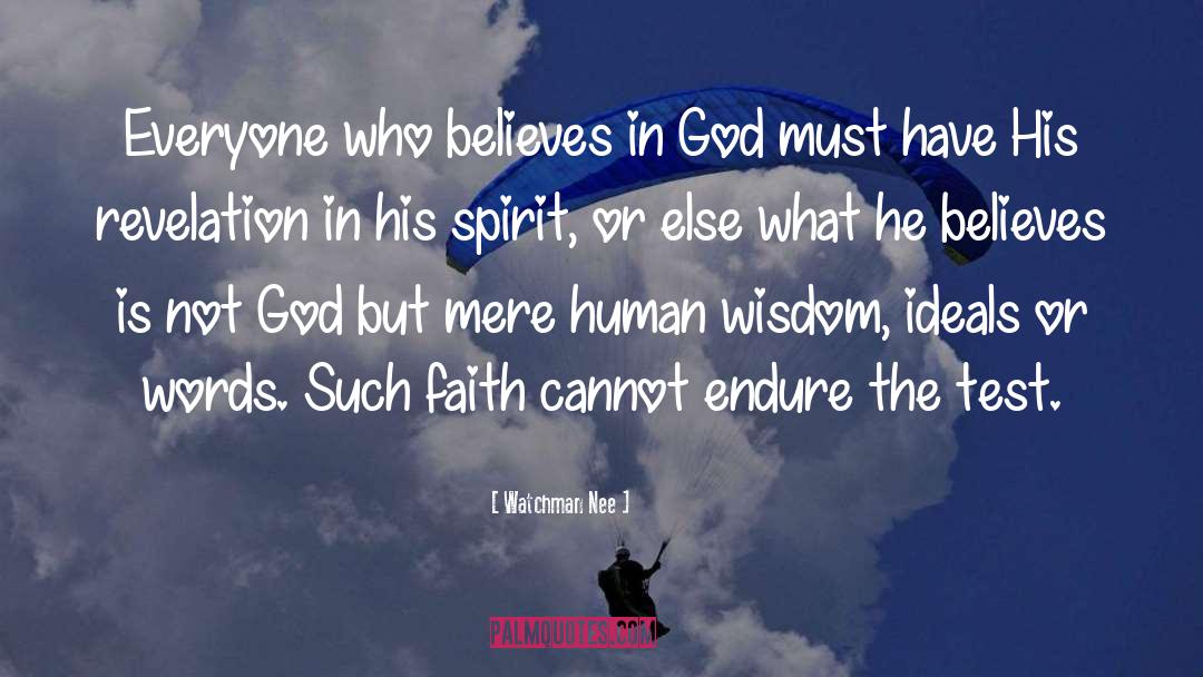 Not God quotes by Watchman Nee