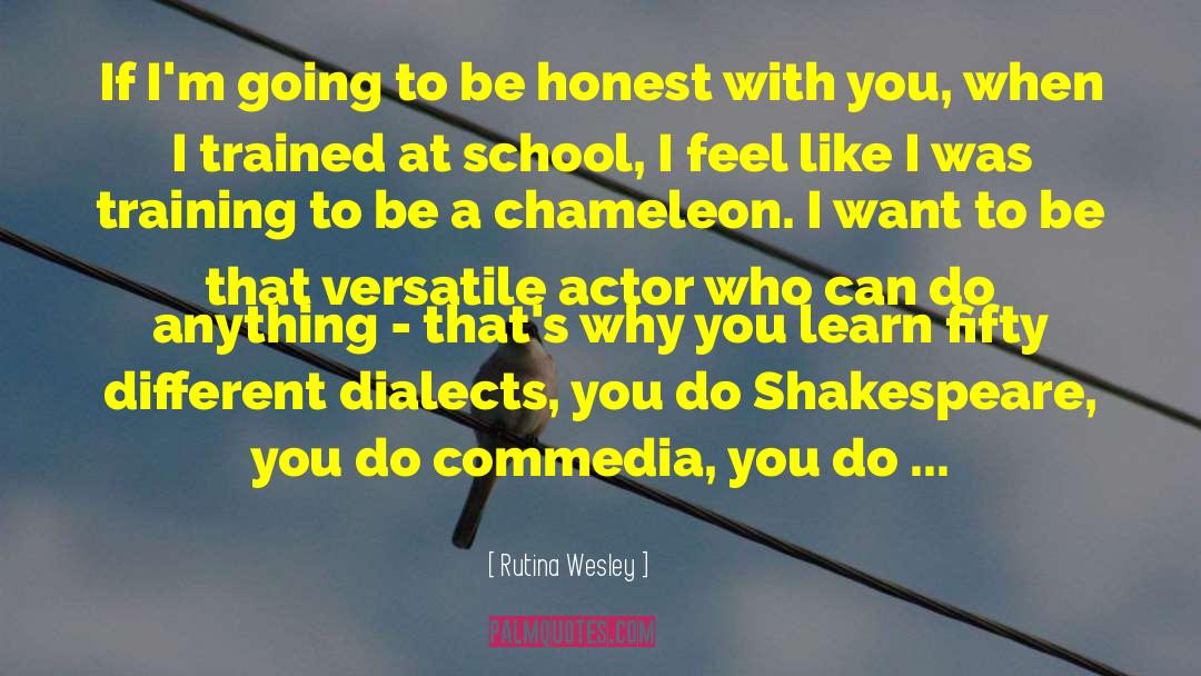 Not Going School quotes by Rutina Wesley