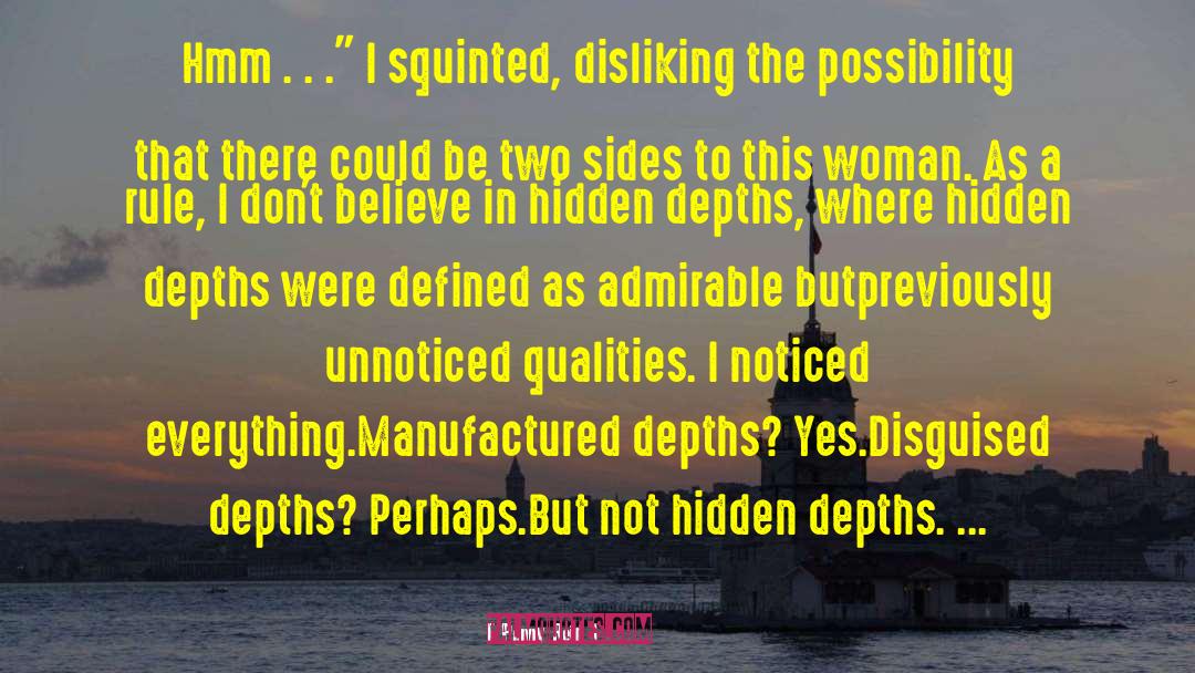 Not Hidden quotes by Penny Reid