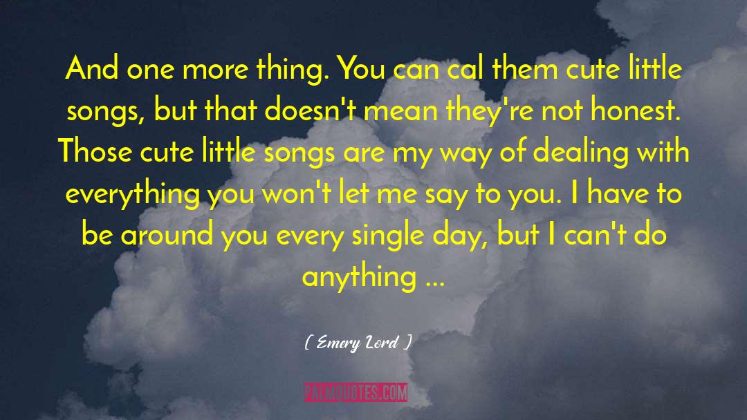 Not Honest quotes by Emery Lord