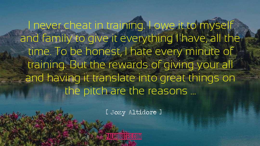 Not Honest quotes by Jozy Altidore