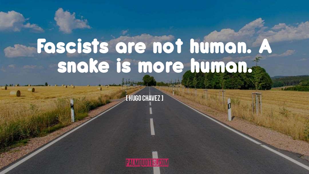 Not Human quotes by Hugo Chavez