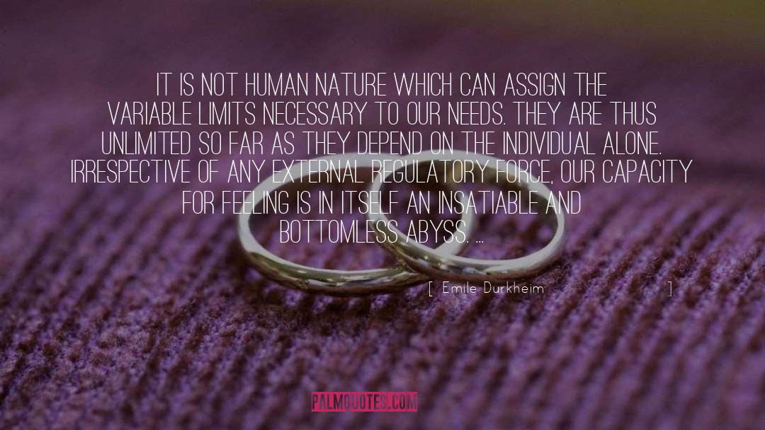Not Human quotes by Emile Durkheim