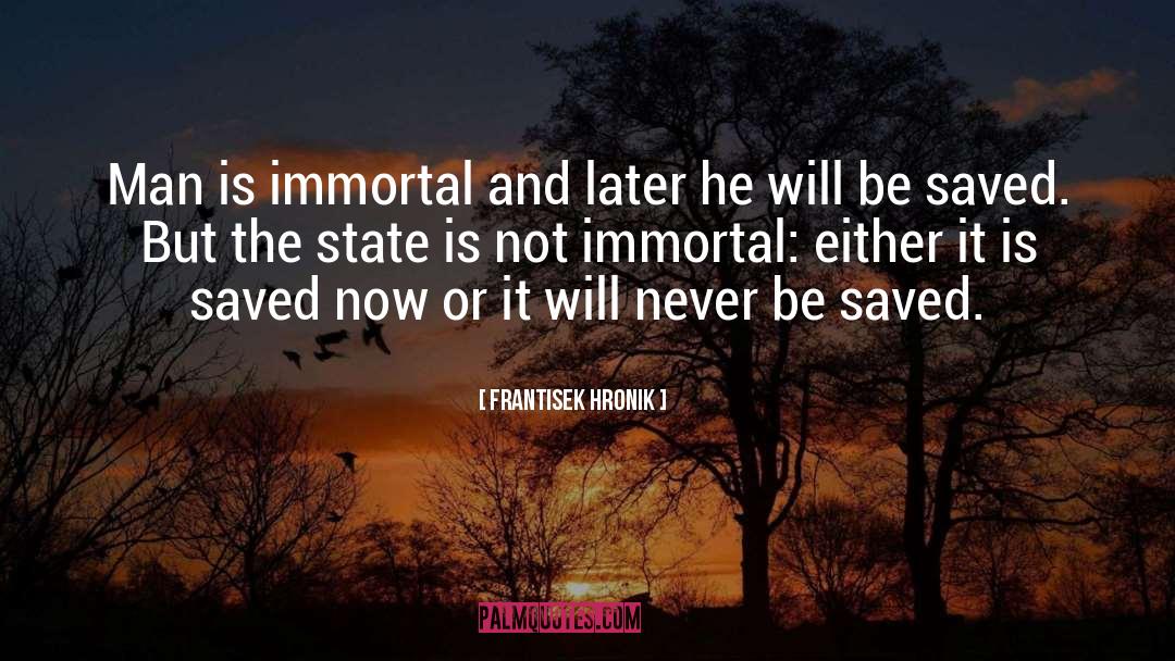 Not Immortal quotes by Frantisek Hronik