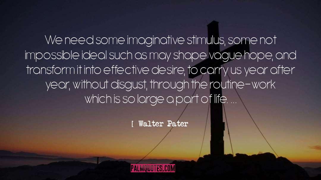 Not Impossible quotes by Walter Pater