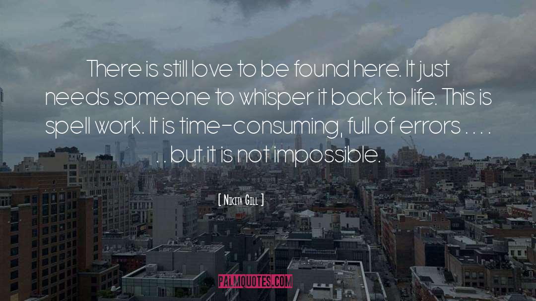 Not Impossible quotes by Nikita Gill