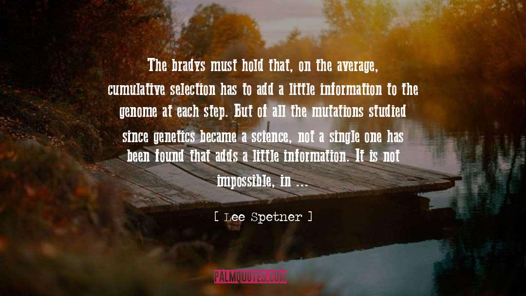 Not Impossible quotes by Lee Spetner
