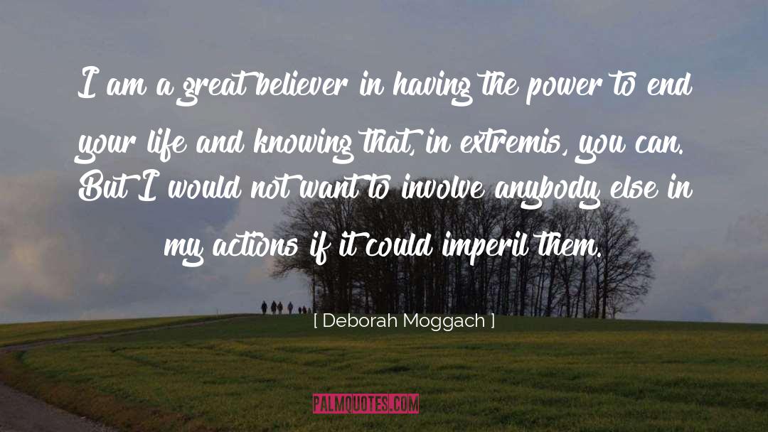 Not Knowing Life Purpose quotes by Deborah Moggach