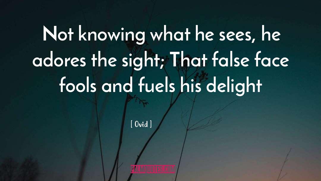 Not Knowing quotes by Ovid