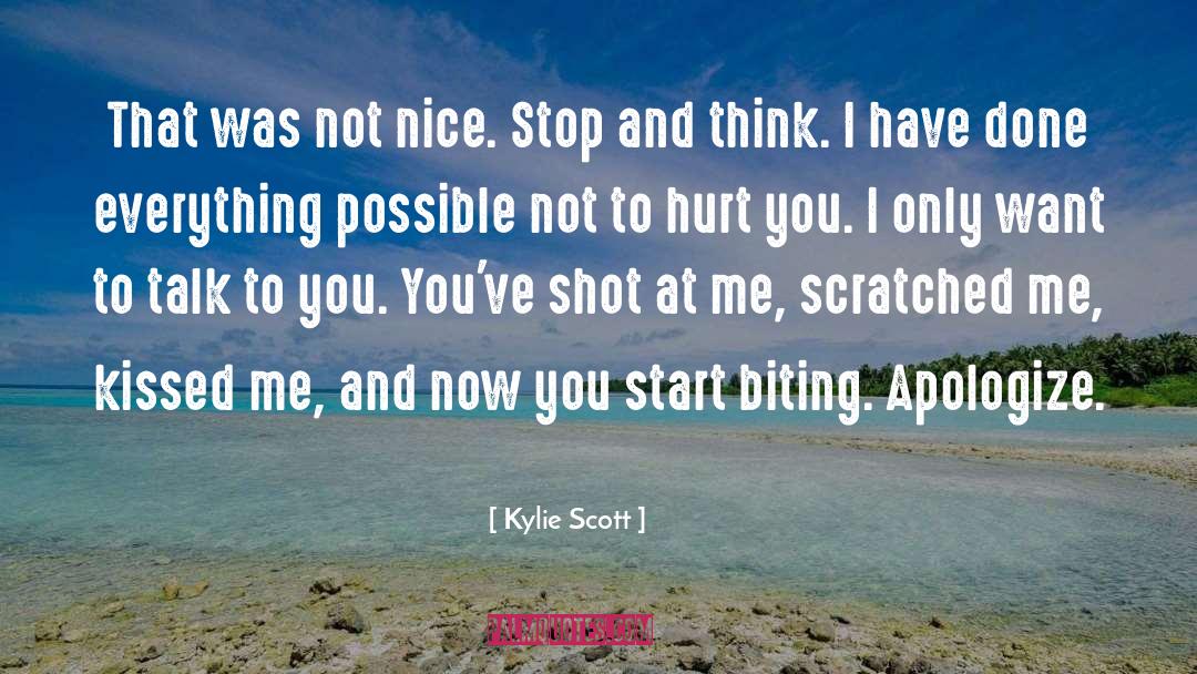 Not Nice quotes by Kylie Scott