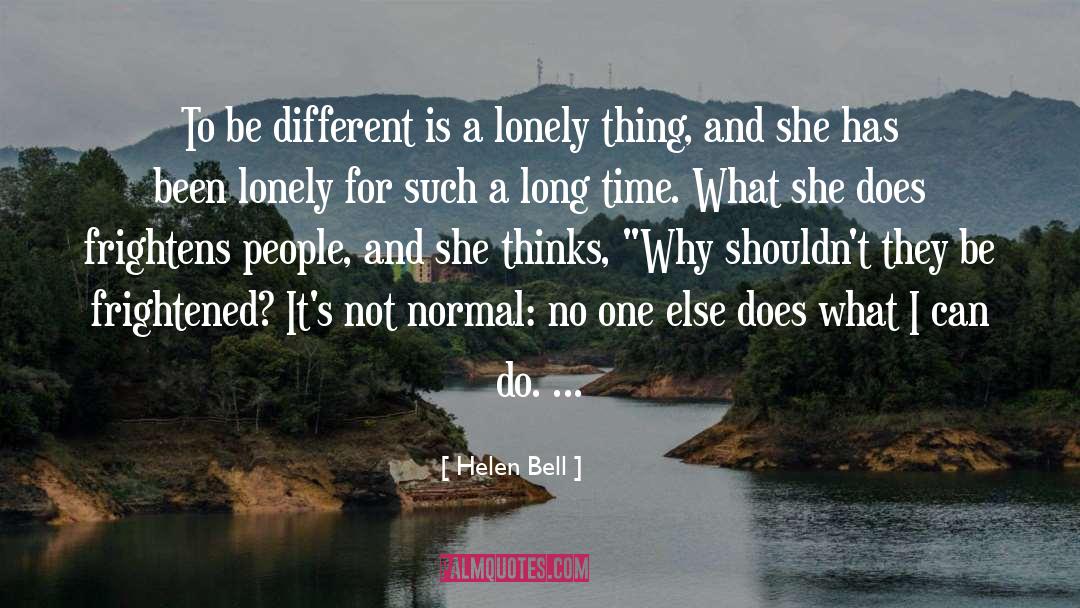 Not Normal quotes by Helen Bell