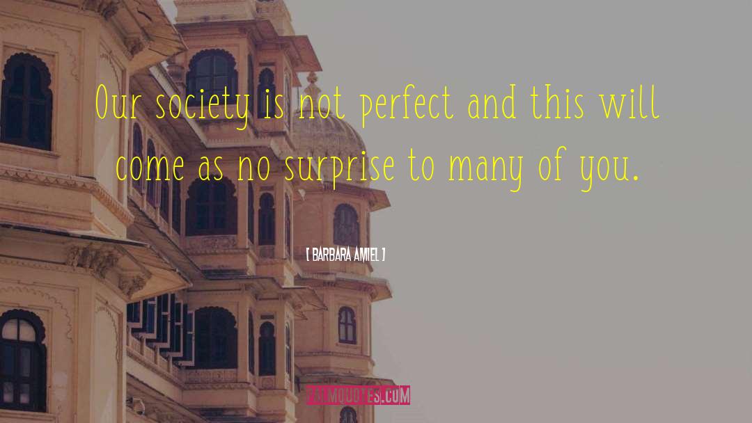 Not Perfect quotes by Barbara Amiel