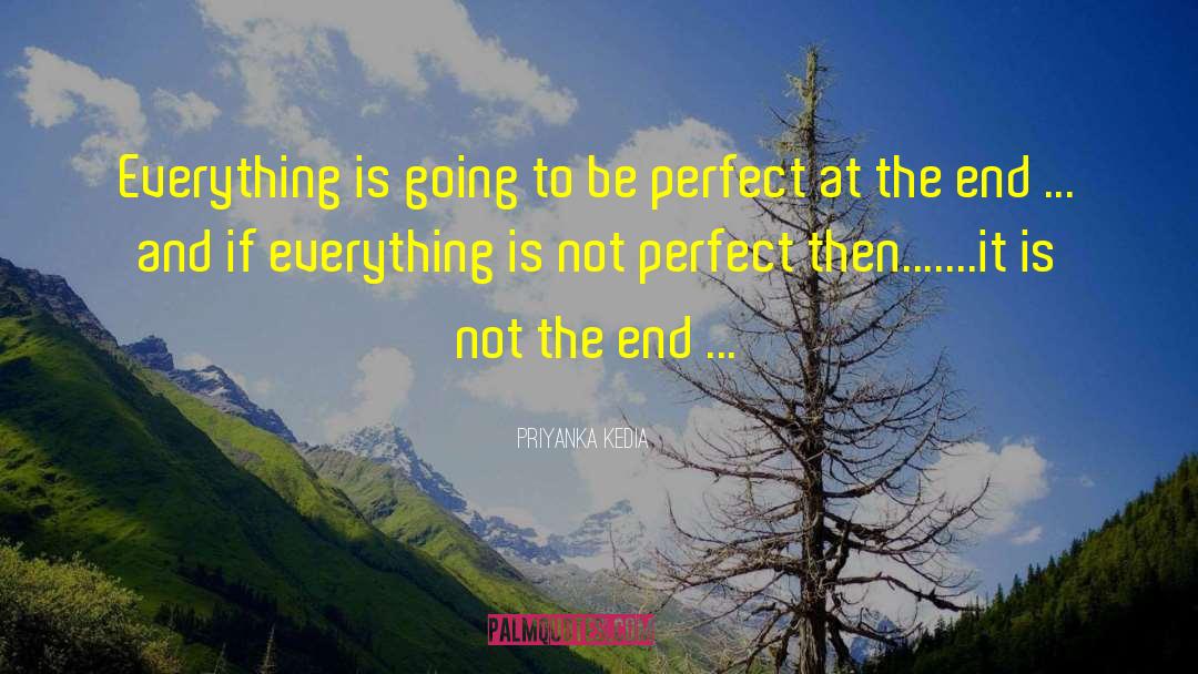 Not Perfect quotes by Priyanka Kedia