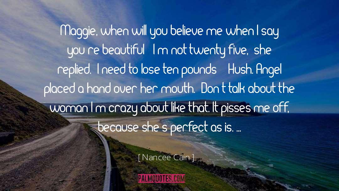 Not Perfect Woman quotes by Nancee Cain