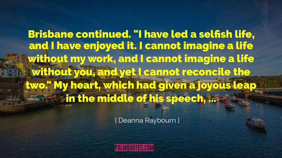 Not Perfect Woman quotes by Deanna Raybourn