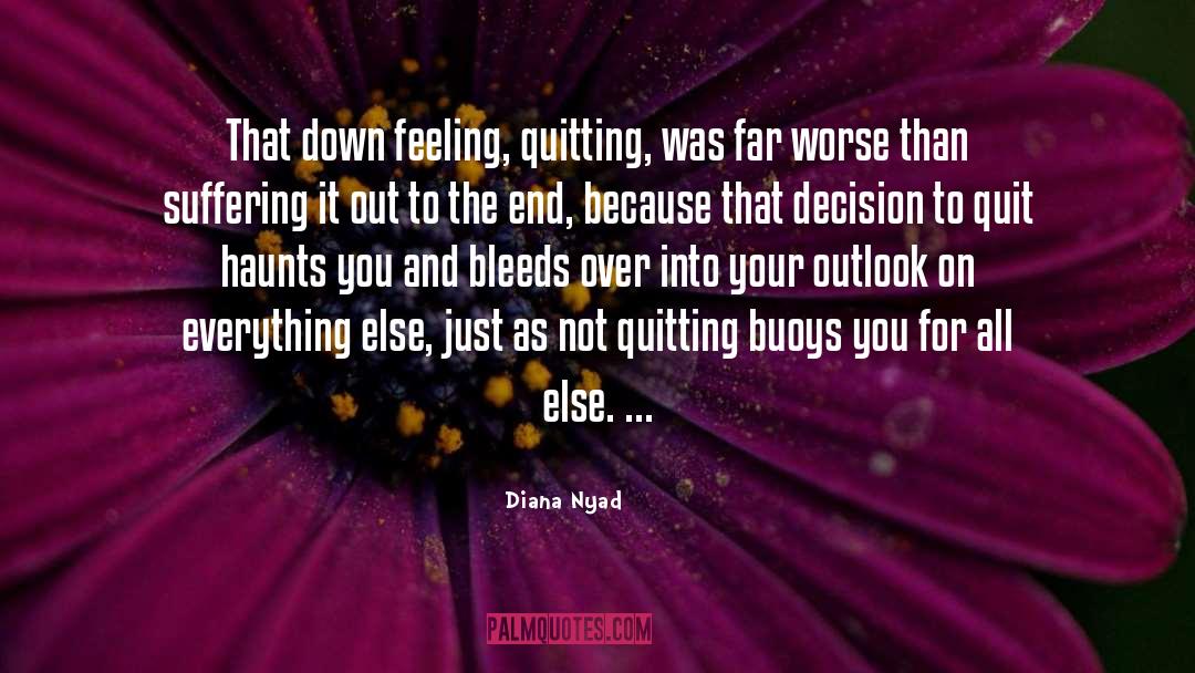 Not Quitting quotes by Diana Nyad