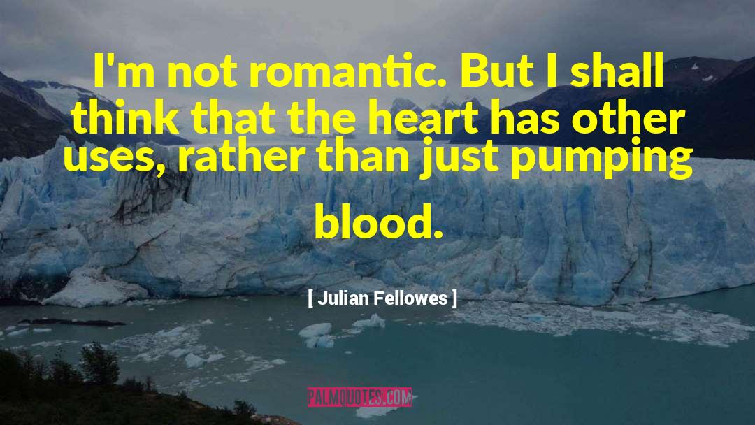Not Romantic quotes by Julian Fellowes