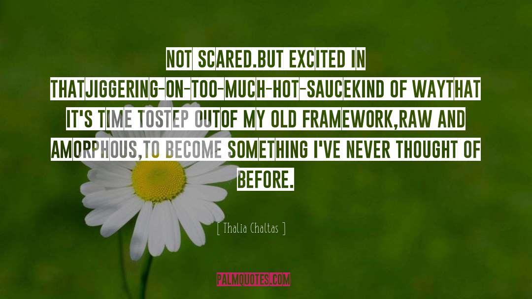 Not Scared quotes by Thalia Chaltas