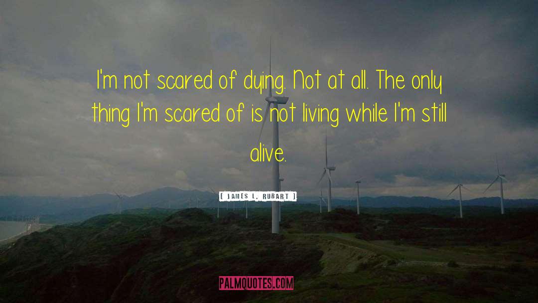 Not Scared quotes by James L. Rubart