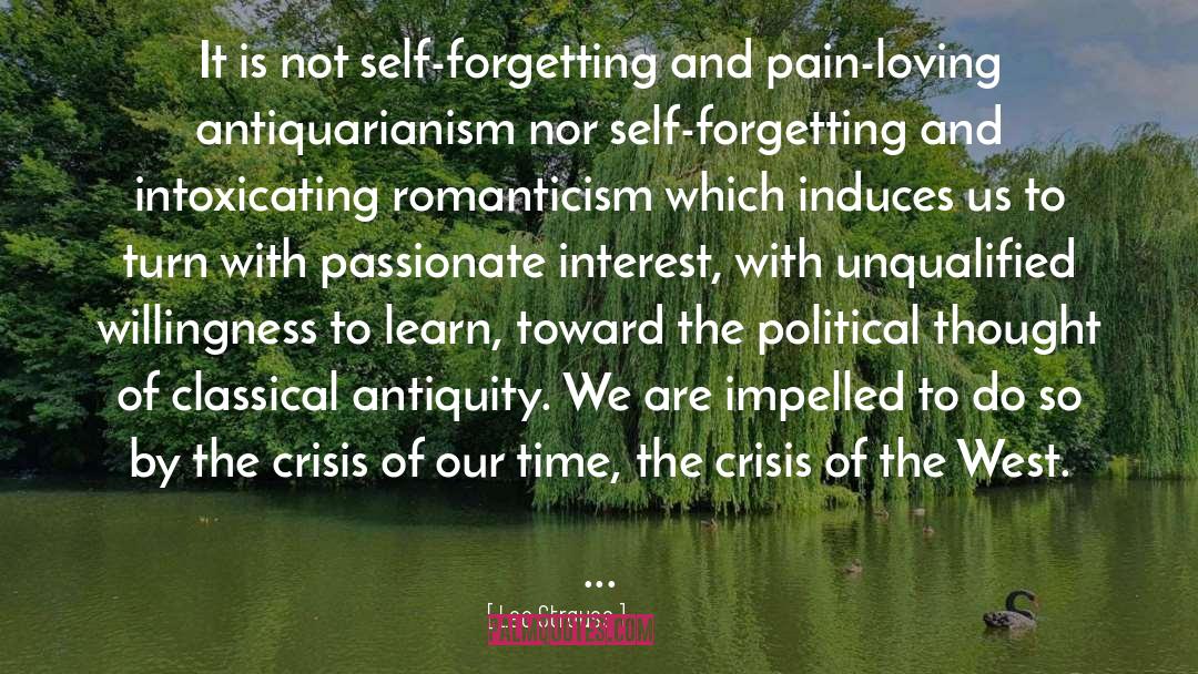 Not Self quotes by Leo Strauss