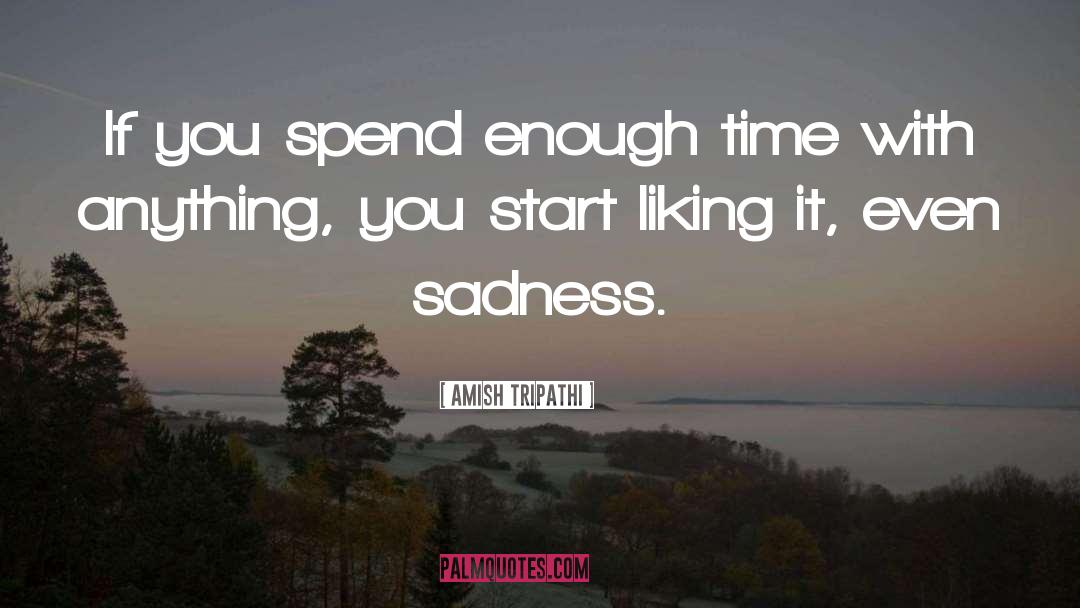Not Spending Enough Time quotes by Amish Tripathi