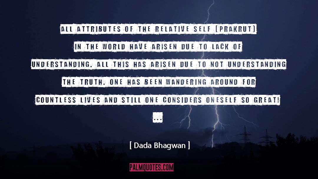 Not Understanding quotes by Dada Bhagwan